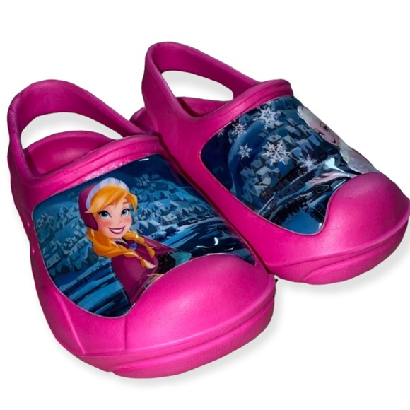 Disney Other - NEW  Disney Frozen Toddlers Croc Like Sandals Slides